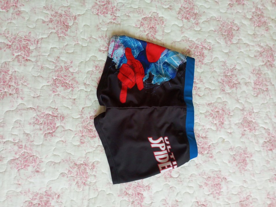 Erkek Çocuk Spiderman Baskılı Desenli Mayo - Görsel 4