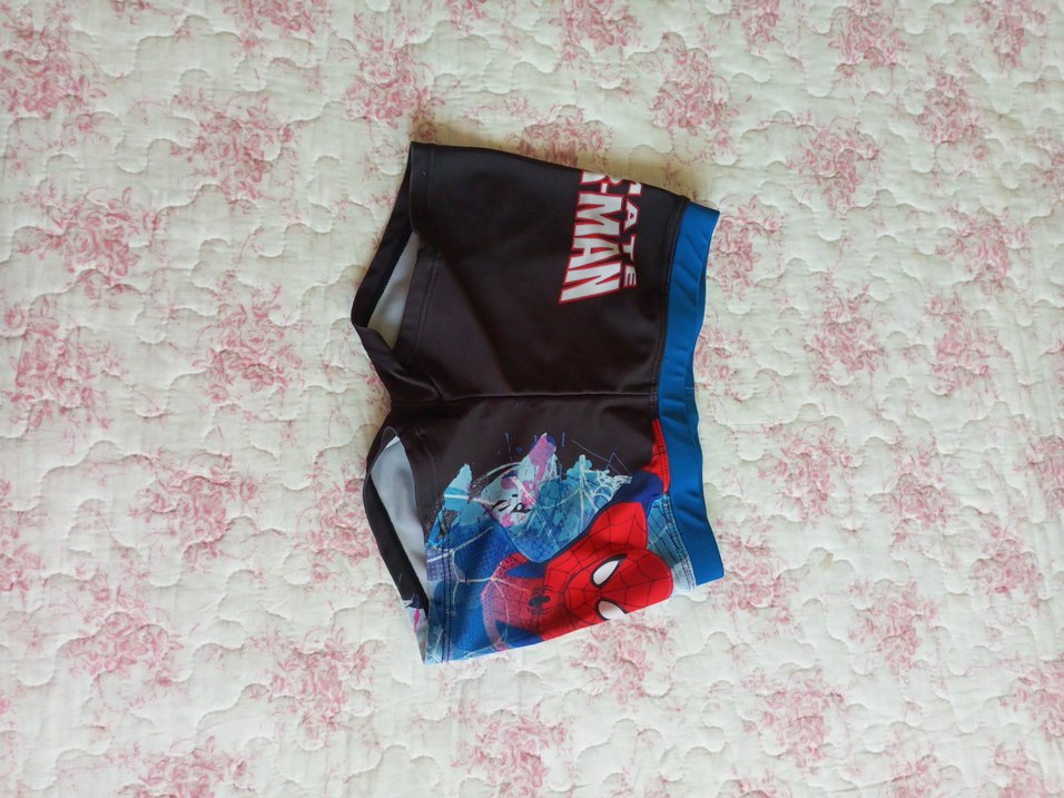 Erkek Çocuk Spiderman Baskılı Desenli Mayo - Görsel 5