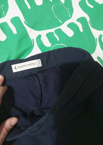 kız çocuk Lacivert  Pantolon tayt - Görsel 2