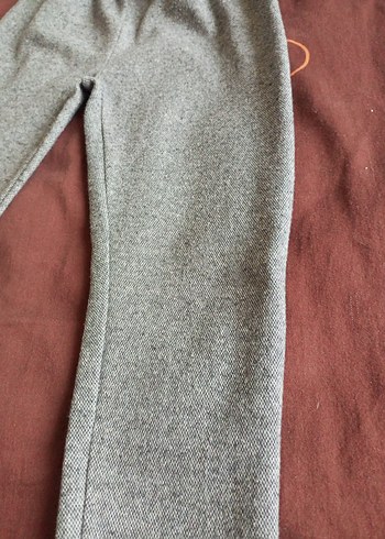 Gri kırcıllı çocuk tayt - Görsel 3