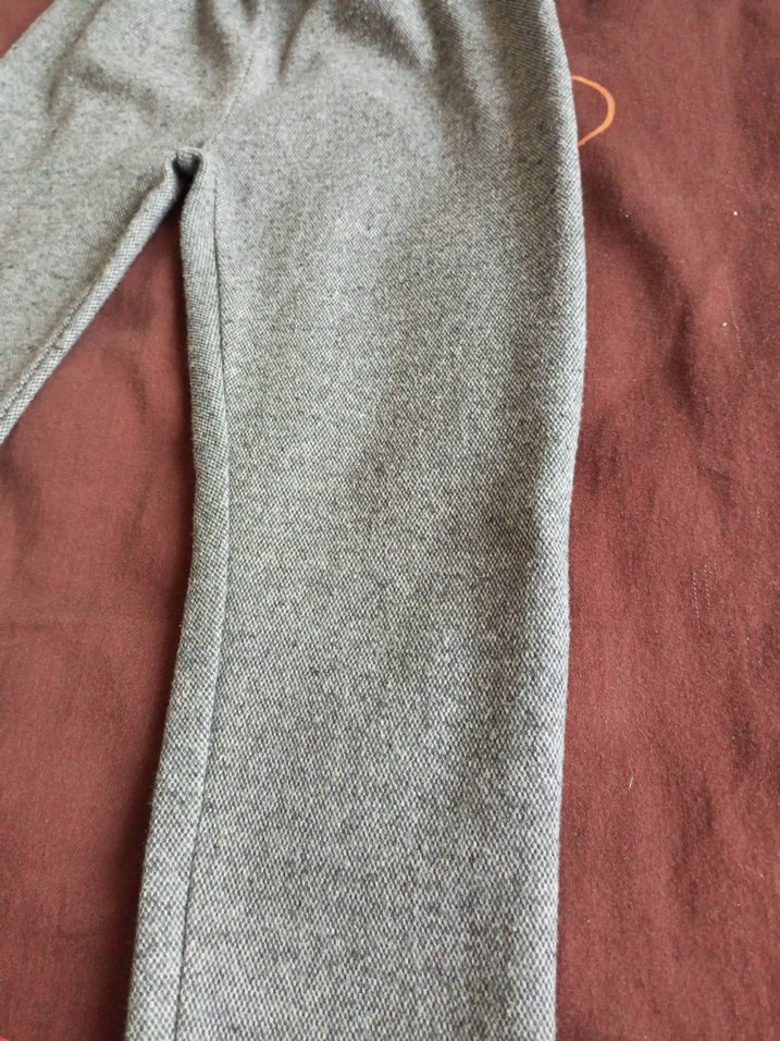 Gri kırcıllı çocuk tayt - Görsel 3