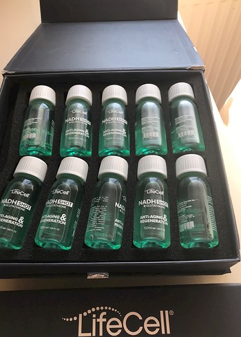 LifeCell NADH Shot 10'lu Anti-Aging Set - Görsel 3