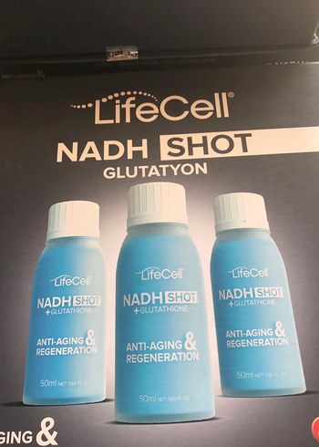 LifeCell NADH Shot 10'lu Anti-Aging Set - Görsel 2