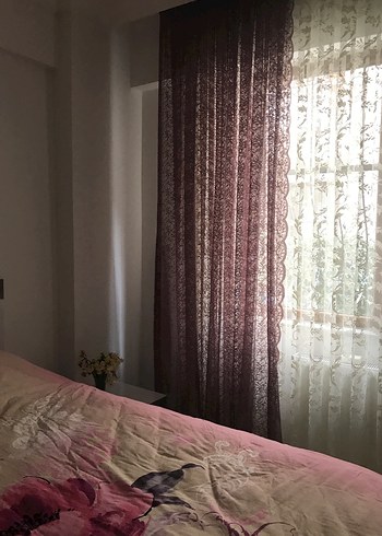 Mor  Düz Fon Perde - Görsel 6