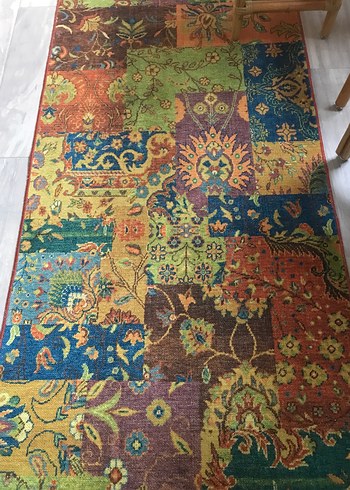 Renkli Bohem Desenli Halı - Görsel 2