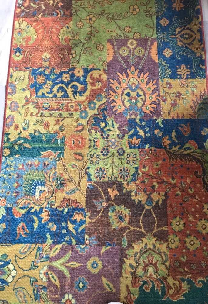 Renkli Bohem Desenli Halı - Görsel 4