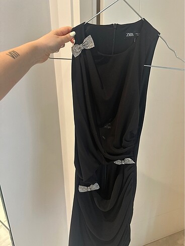 Zara Zara siyah elbise