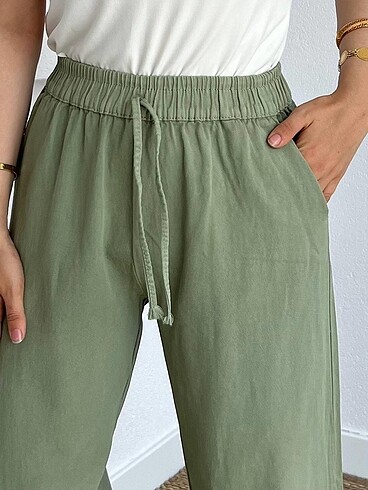 Bershka Keten palazzo pantolon