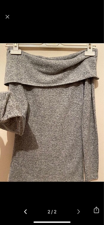Bershka Madonna yaka kazak bluz
