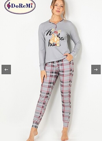 Doremi bayan pijama - Görsel 9