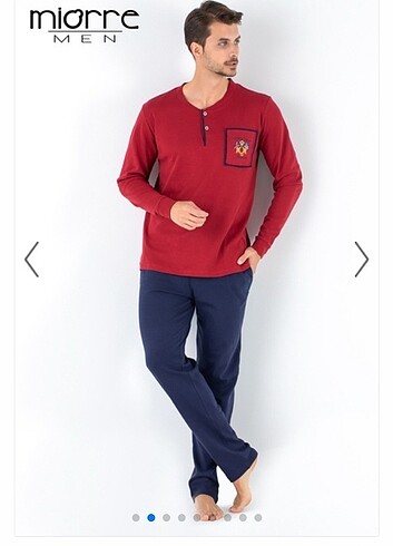 Miorre kalın erkek pijama - Görsel 6