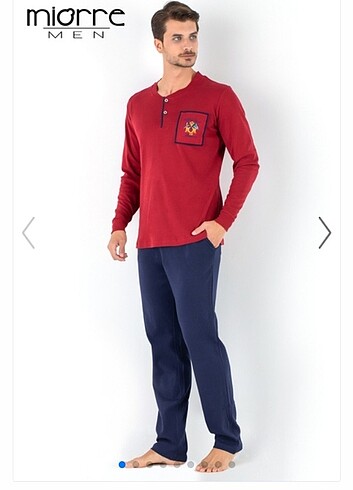Miorre kalin erkek pijama - Görsel 6