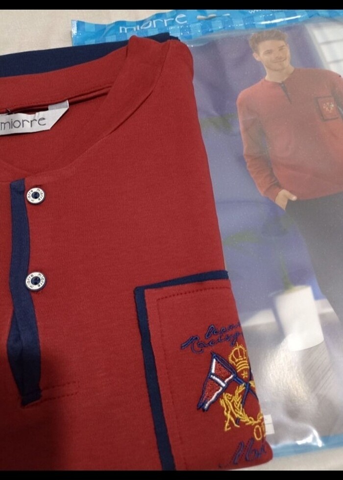 Miorre kalin erkek pijama - Görsel 4