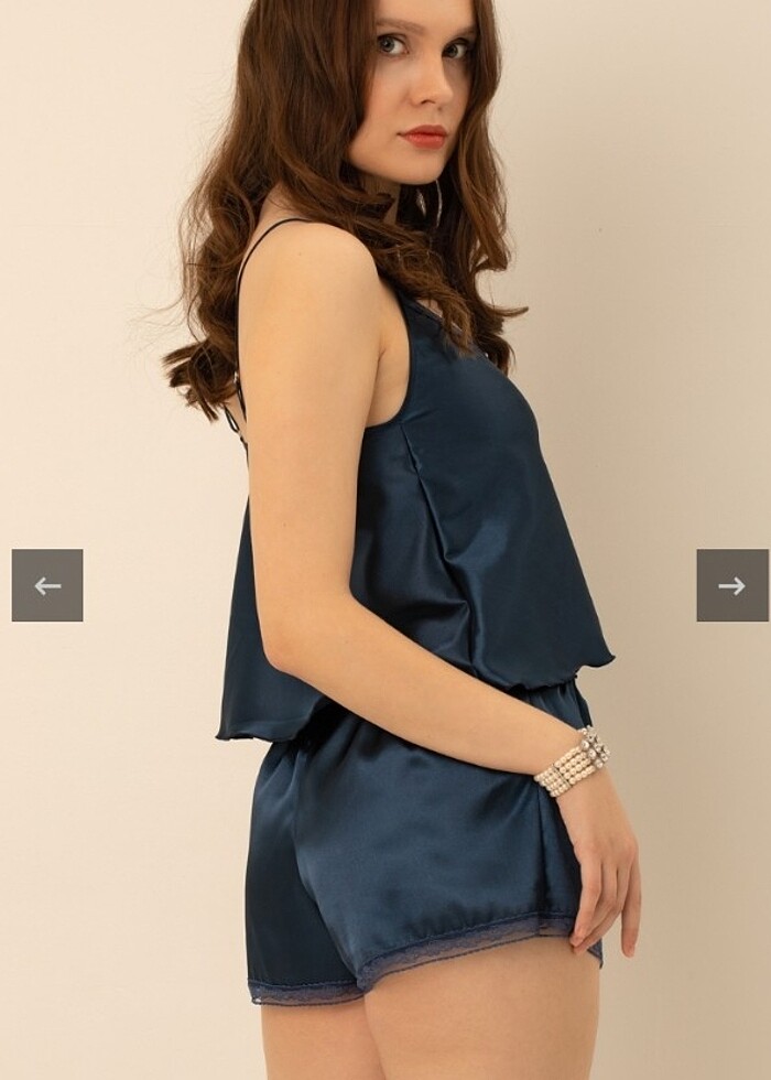 Doremi bayan sortlu gecelik  - Görsel 4