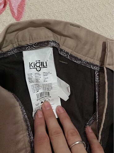 40 Beden camel Renk Kumaş pantolon