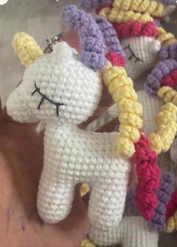 Unicorn Anahtarlık Peluş Oyuncak