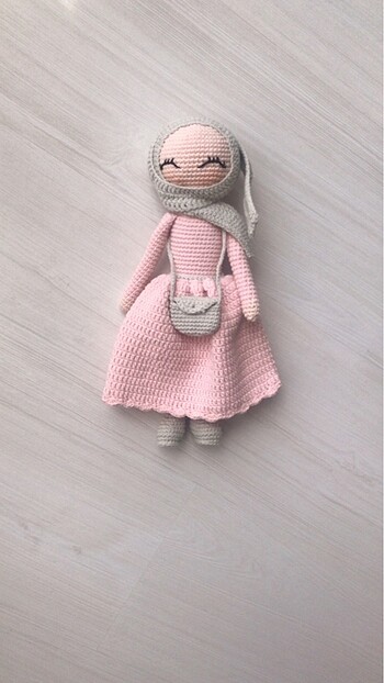 Amigurumi tesettürlü bebek