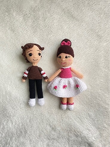 Fisher Price Amigurumi erkek bebek kız bebek