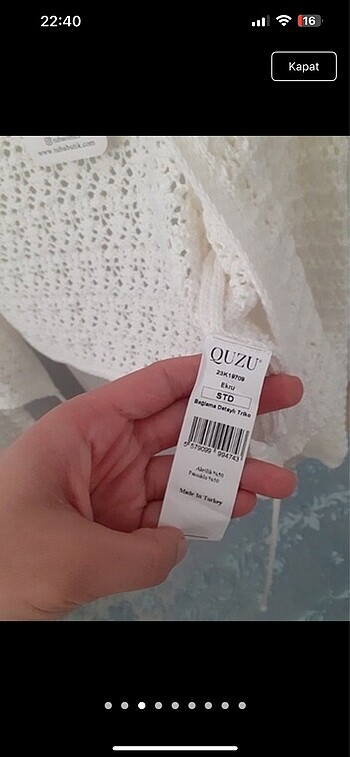 universal Beden Ajurlu hırka