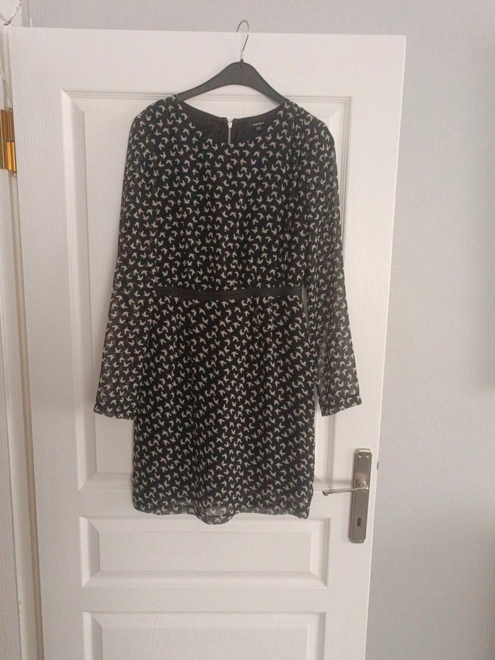 Uzun Kollu  Elbisesi - Görsel 2