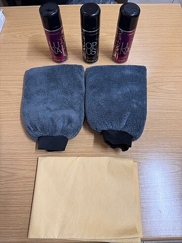 Oto koku yıkama eldiveni mikrofiber bez