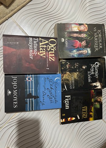 Çeşitli Roman Seti - Atay, Jojo Moyes, Figan ve Diğerleri