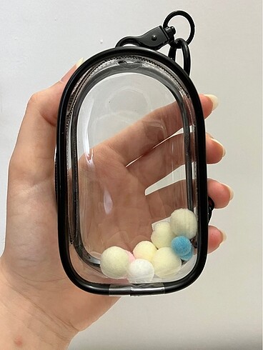 Diğer küçük şeffaf plastik süs çanta