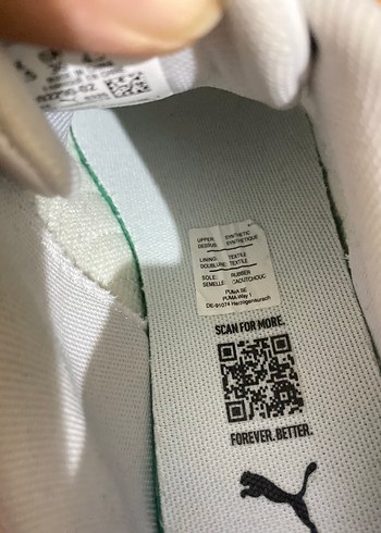 Puma Beyaz Platform Spor Ayakkabı - Görsel 2