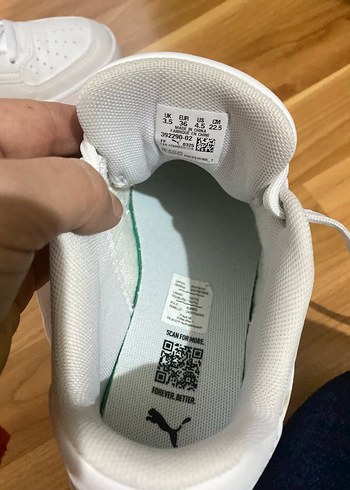 Puma Beyaz Platform Spor Ayakkabı - Görsel 3