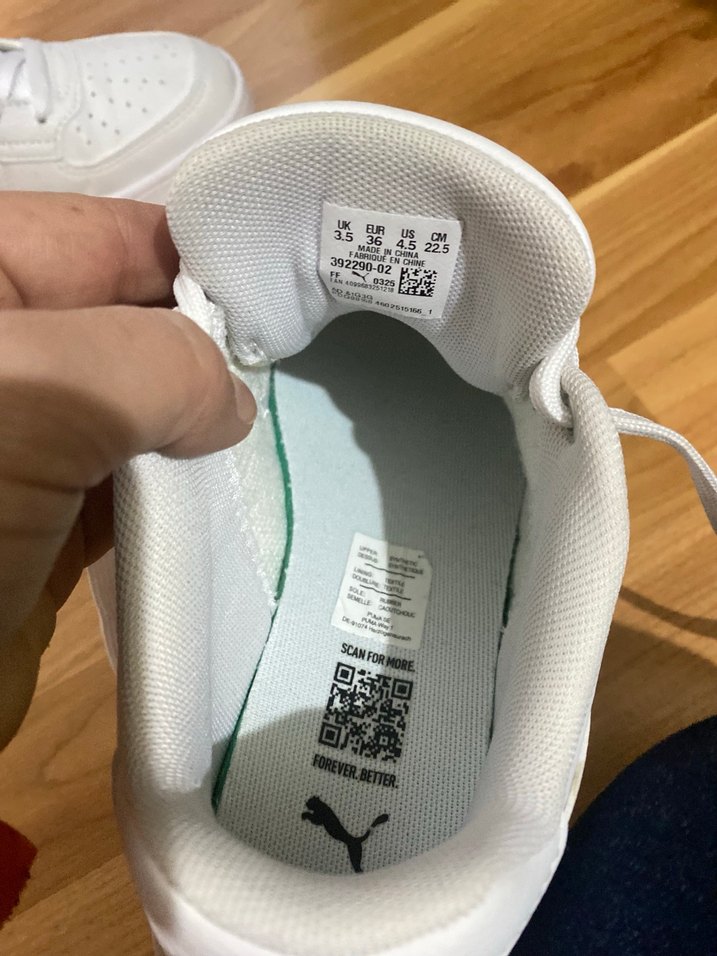 Puma Beyaz Platform Spor Ayakkabı - Görsel 3