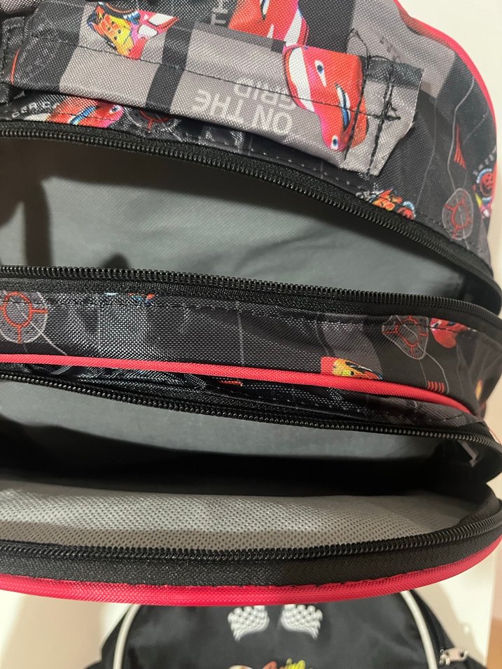 Renkli Kırmızı Çocuk Okul Çantası ve Beslenme Çantası - Görsel 3