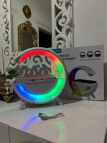 Şarj stantlı hoparlör - Görsel 2