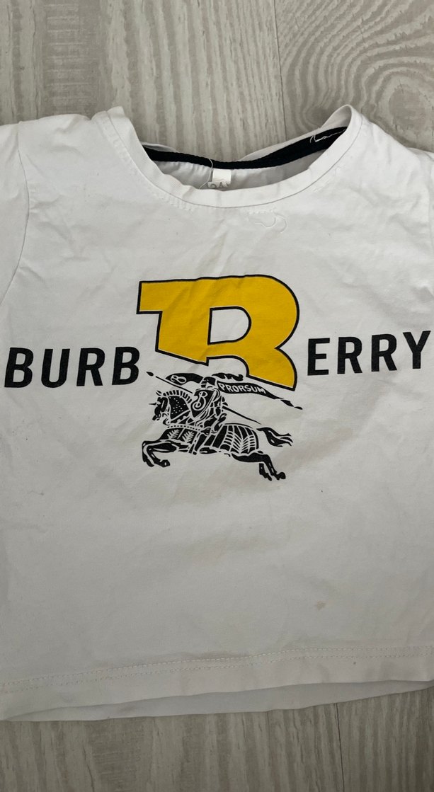 Erkek Çocuk Beyaz Baskılı Kısa Kollu Tişört - Görsel 3