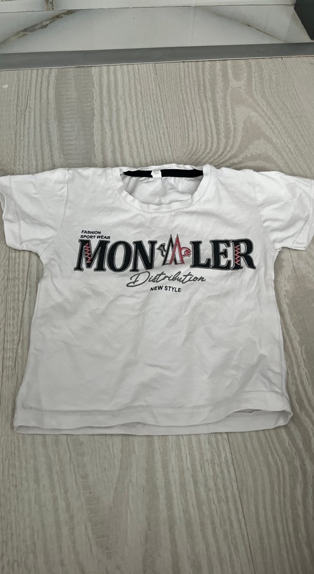 Beyaz Baskılı bebek erkek Tişört - Görsel 3