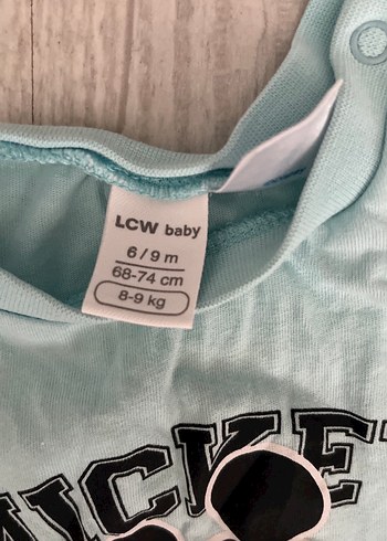 LC Waikiki Mickey Mouse Baskılı Mavi Erkek Tişört