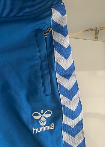 Hummel bayan Mavi Fermuarlı Eşofman Altı - Görsel 4