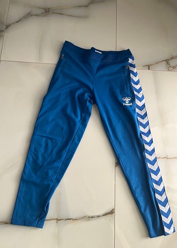 Hummel bayan Mavi Fermuarlı Eşofman Altı - Görsel 2