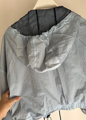 Gri Oversize Kadın Ceket - Twist - Görsel 2