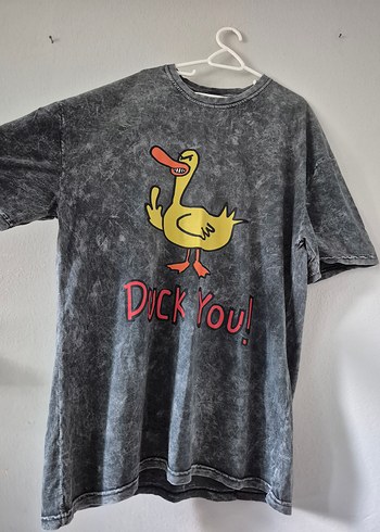 OVERSİZE DUCK YOU BASKILI TİŞÖRT - Görsel 2