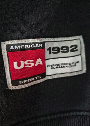 Siyah Chicago Baskılı Oversize Sweatshirt - Görsel 3