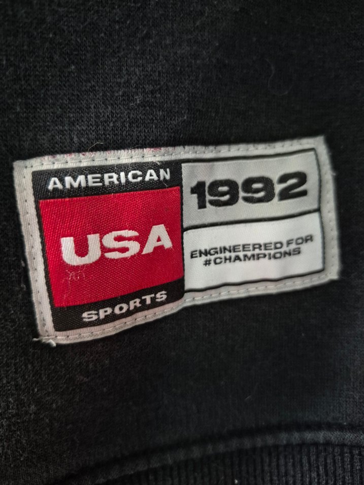 Siyah Chicago Baskılı Oversize Sweatshirt - Görsel 3