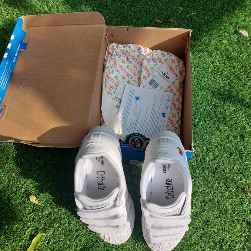 sifir ayarında adidas superstar - Görsel 5