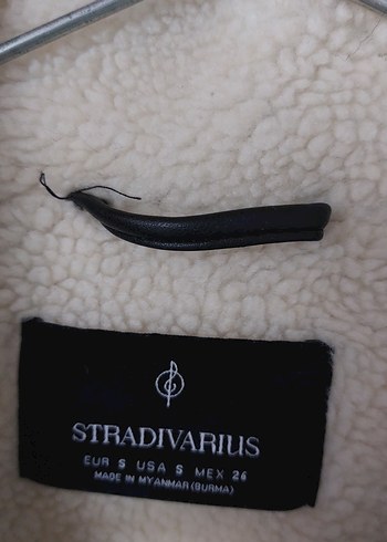 suni deri ve kürklü siyah kadın ceket - Görsel 3