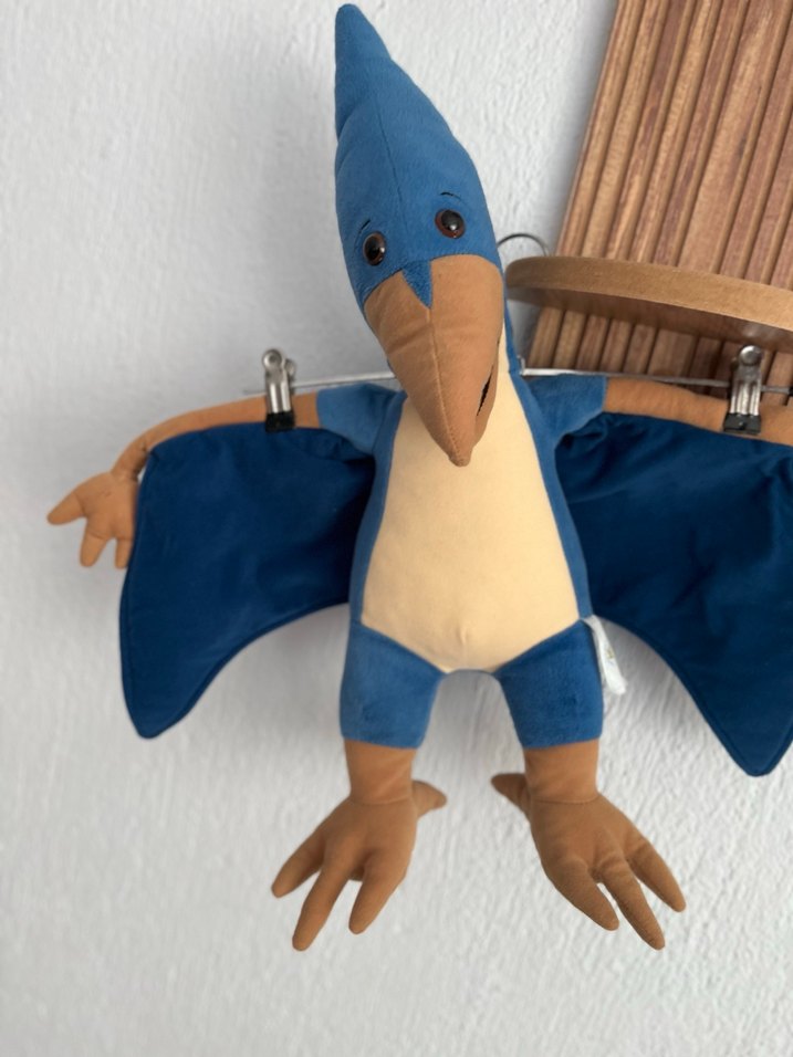 Mavi Peluş Oyuncak - Görsel 3