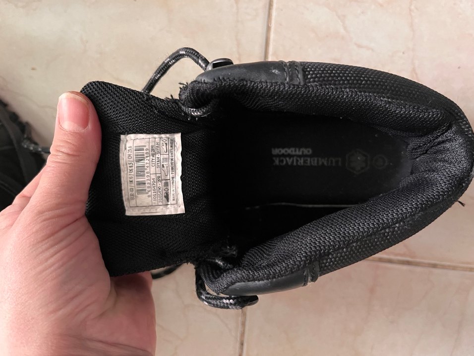 Siyah Bağcıklı Erkek Outdoor Bot - Görsel 4