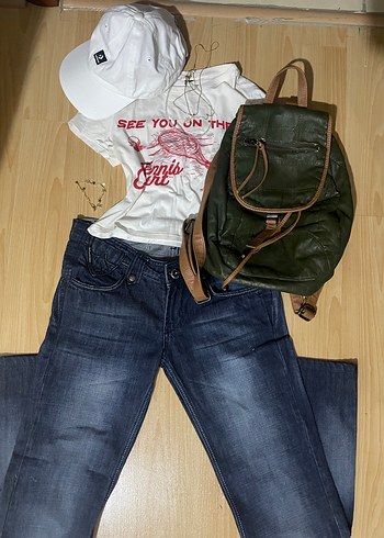 matthew cox new york çanta y2k vintage - Görsel 2