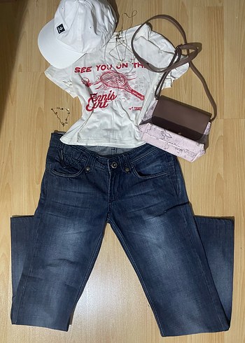 avon haritalı çanta y2k vintage coquette - Görsel 2