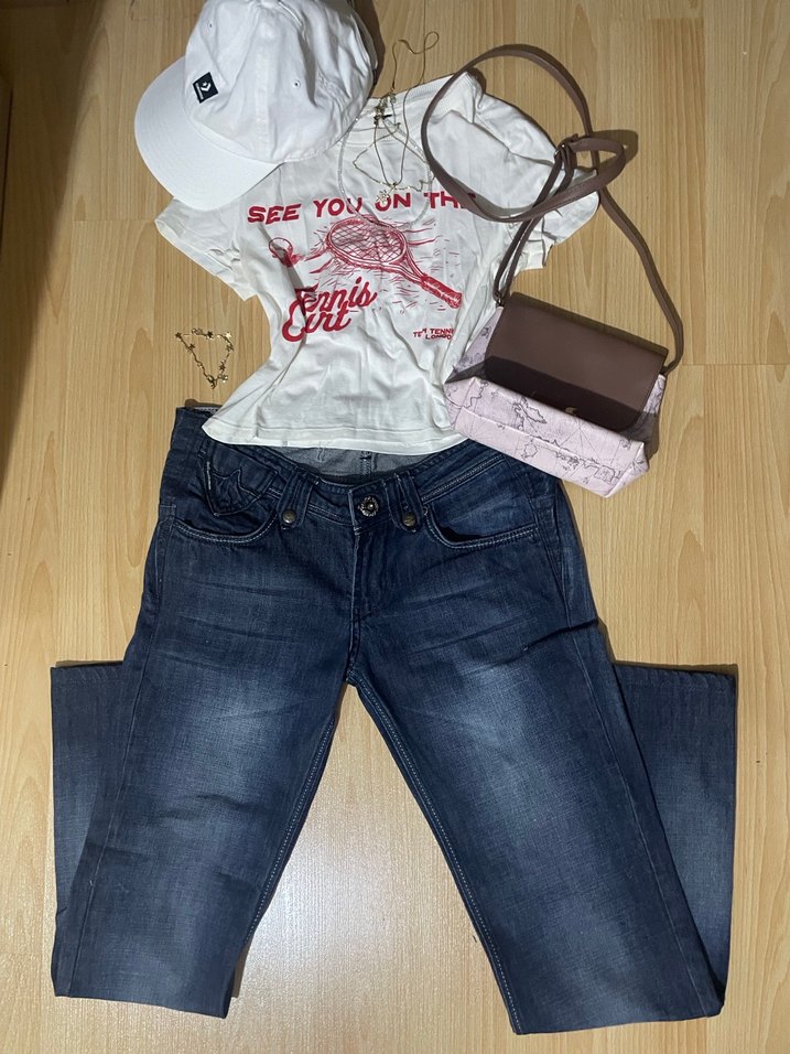 avon haritalı çanta y2k vintage coquette - Görsel 2