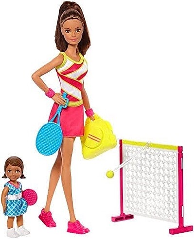 Barbie barbie tenis set