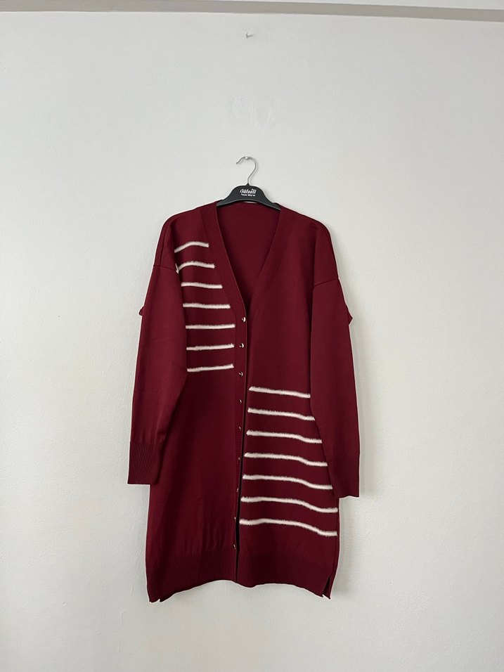 Merserize hırka ceket - Görsel 4